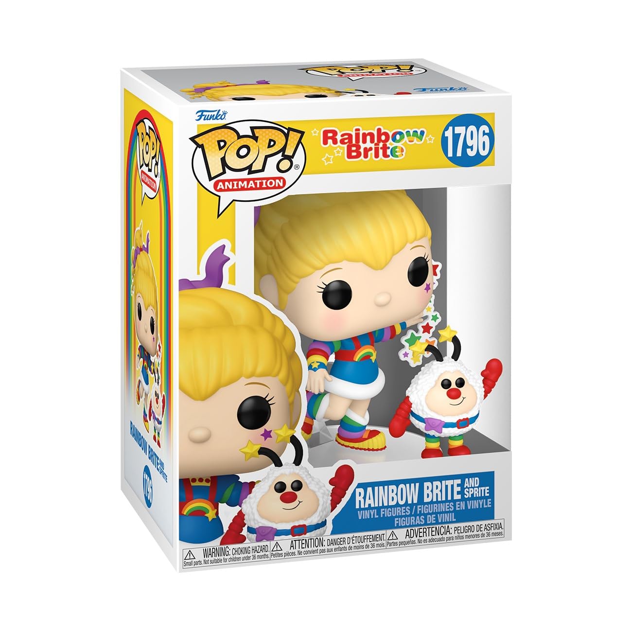 Funko Pop&Buddy: Rainbow Brite - Rainbow Brite and Twink - Collectable Vinyl Figure - Gift Idea - Official Merchandise - Toys for Kids & Adults - Ad Icons Fans - Model Figure for Collectors