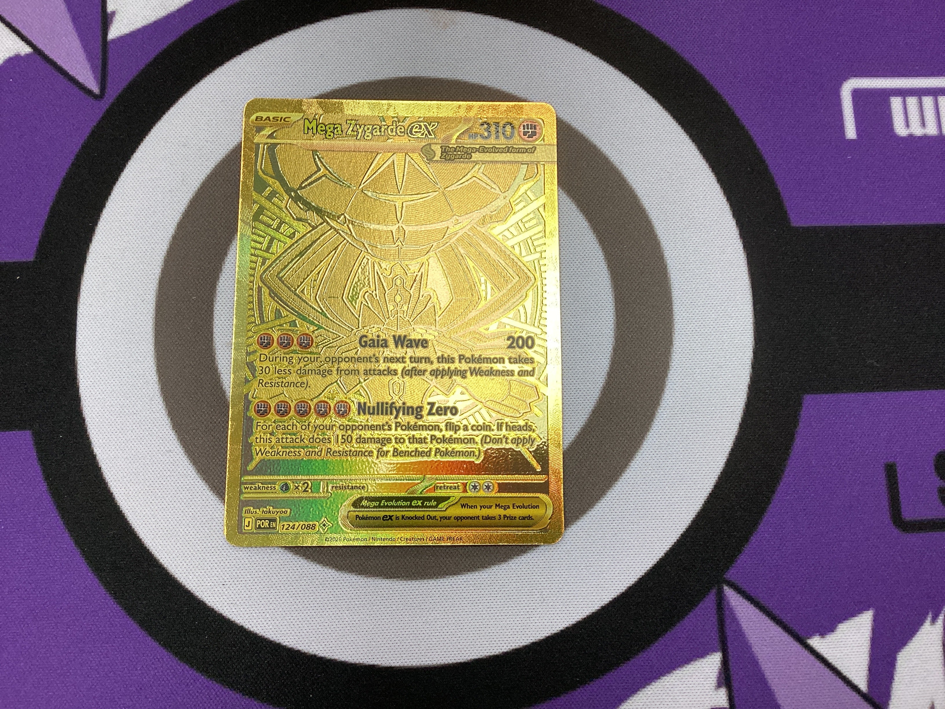 Mega Zygarde Ex 124/088