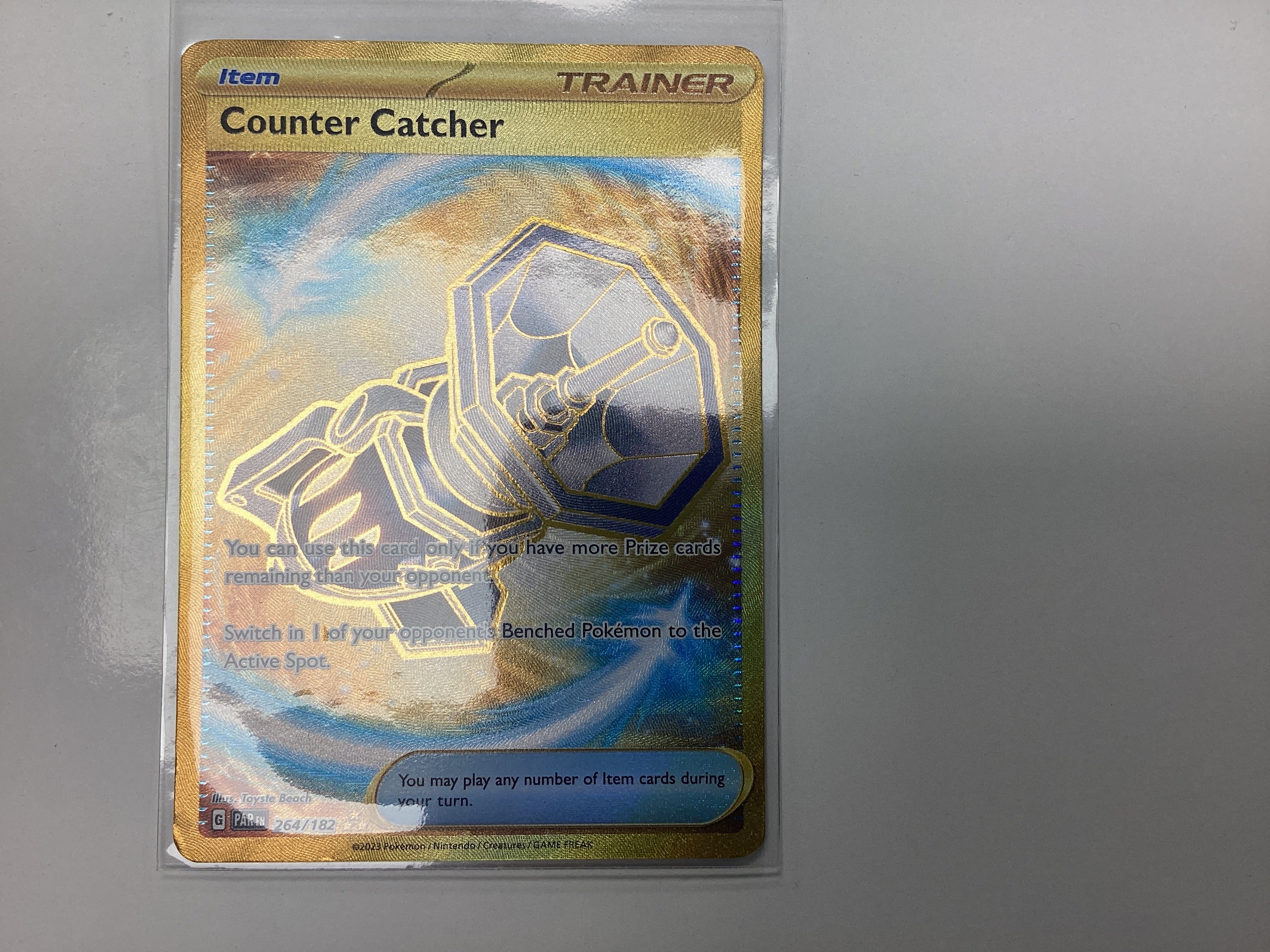 Counter catcher 264/182