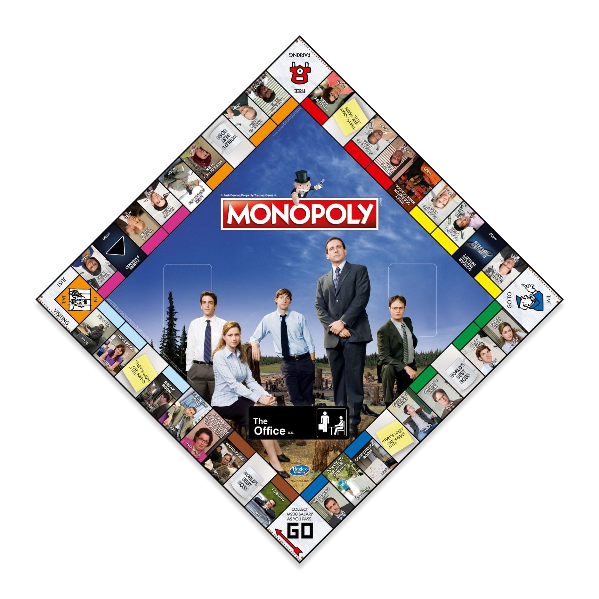 Winning Moves The Office Monopoly Board Game, 2-6 Players, Ages 14+