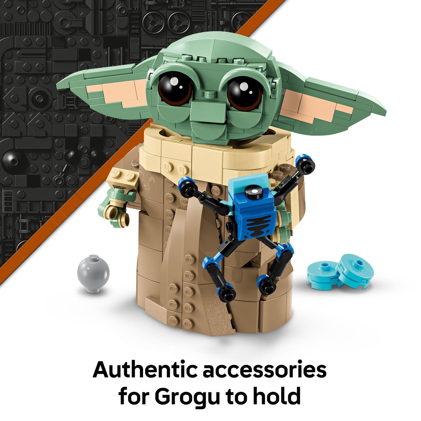 LEGO Star Wars: The Mandalorian Grogu with Hover Pram Building Toy Set - Star Wars Toy for Kids, Boys and Girls, Ages 10+ - Gift Idea for Birthday - 75403