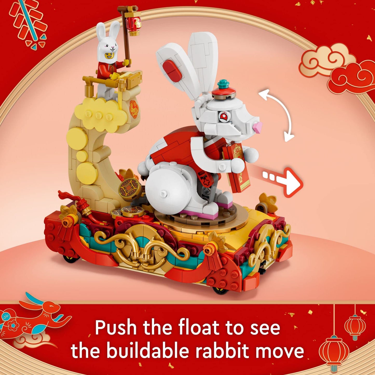 LEGO Lunar New Year Parade 80111 Building Toy Set; for Kids, Boys and Girls Ages 8+ (1,653 Pieces)