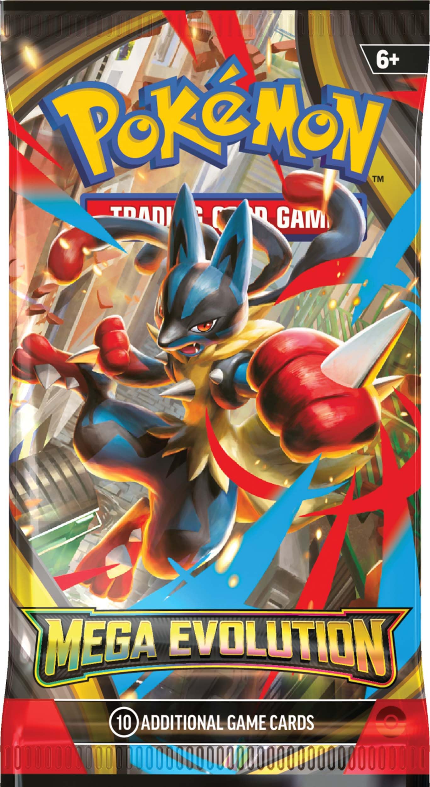 Pokémon TCG: Mega Evolution Single Booster Pack-10 cards