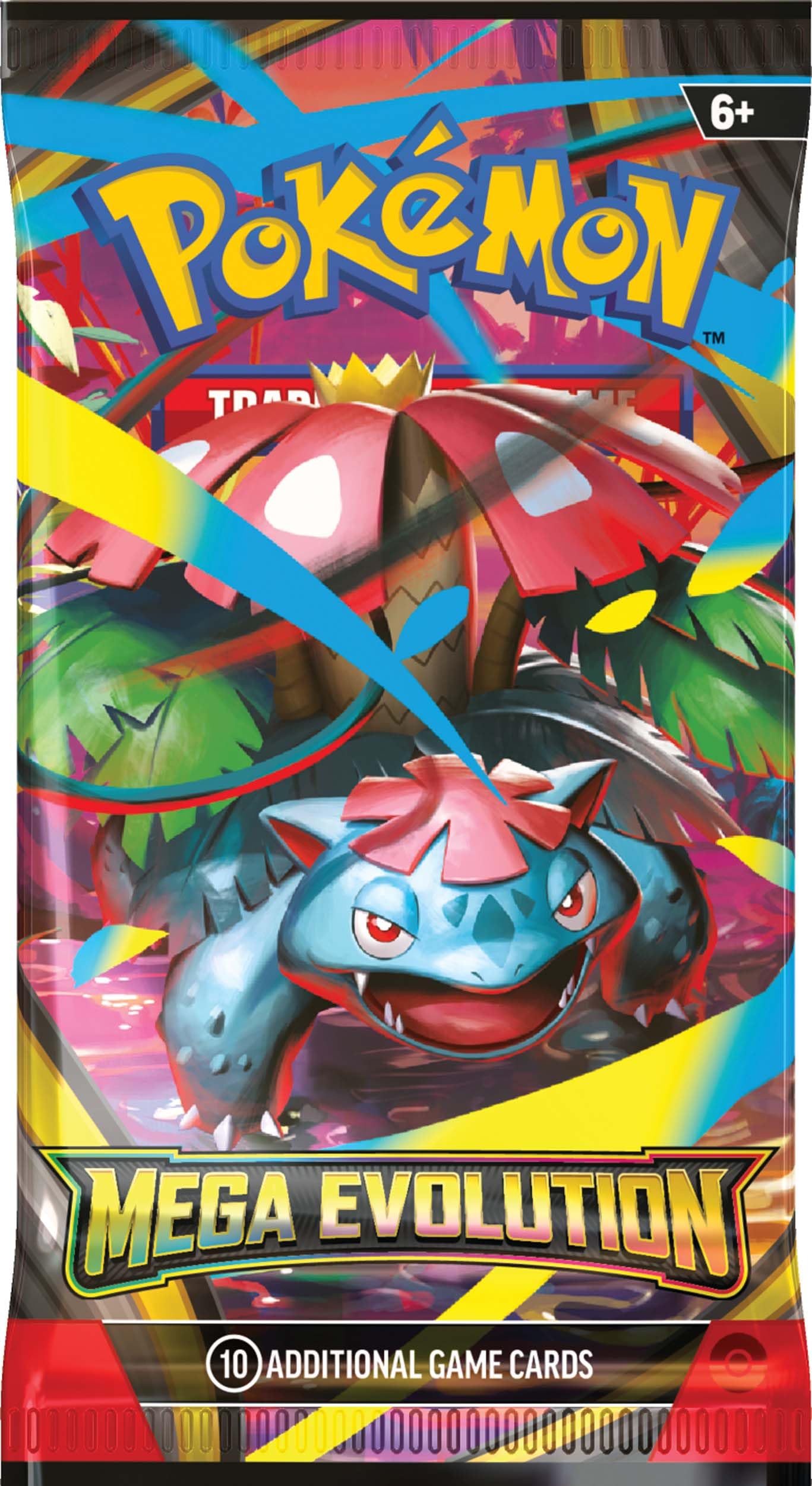 Pokémon TCG: Mega Evolution Single Booster Pack-10 cards