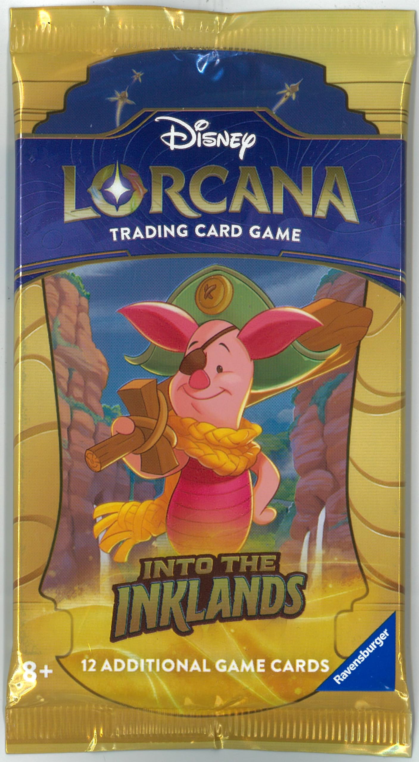 Ravensburger Disney Lorcana TCG: Into The Inklands Assorted Single Booster Pack (12 Cards) | Collectible Cards | Ideal Gift for Disney Fans | Suitable for Ages 8+