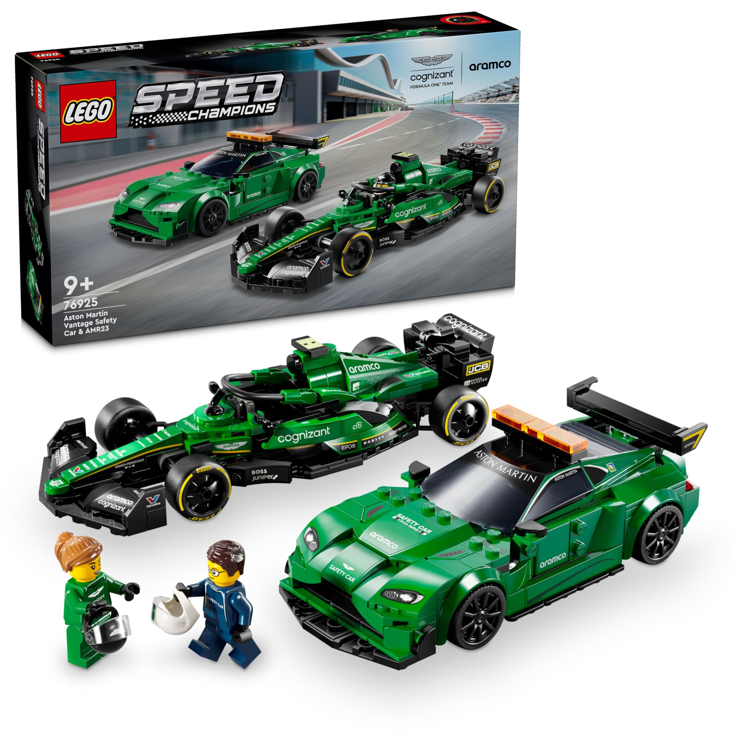 Lego 76925 Speed Champions Aston Martin Safety Car and AMR23