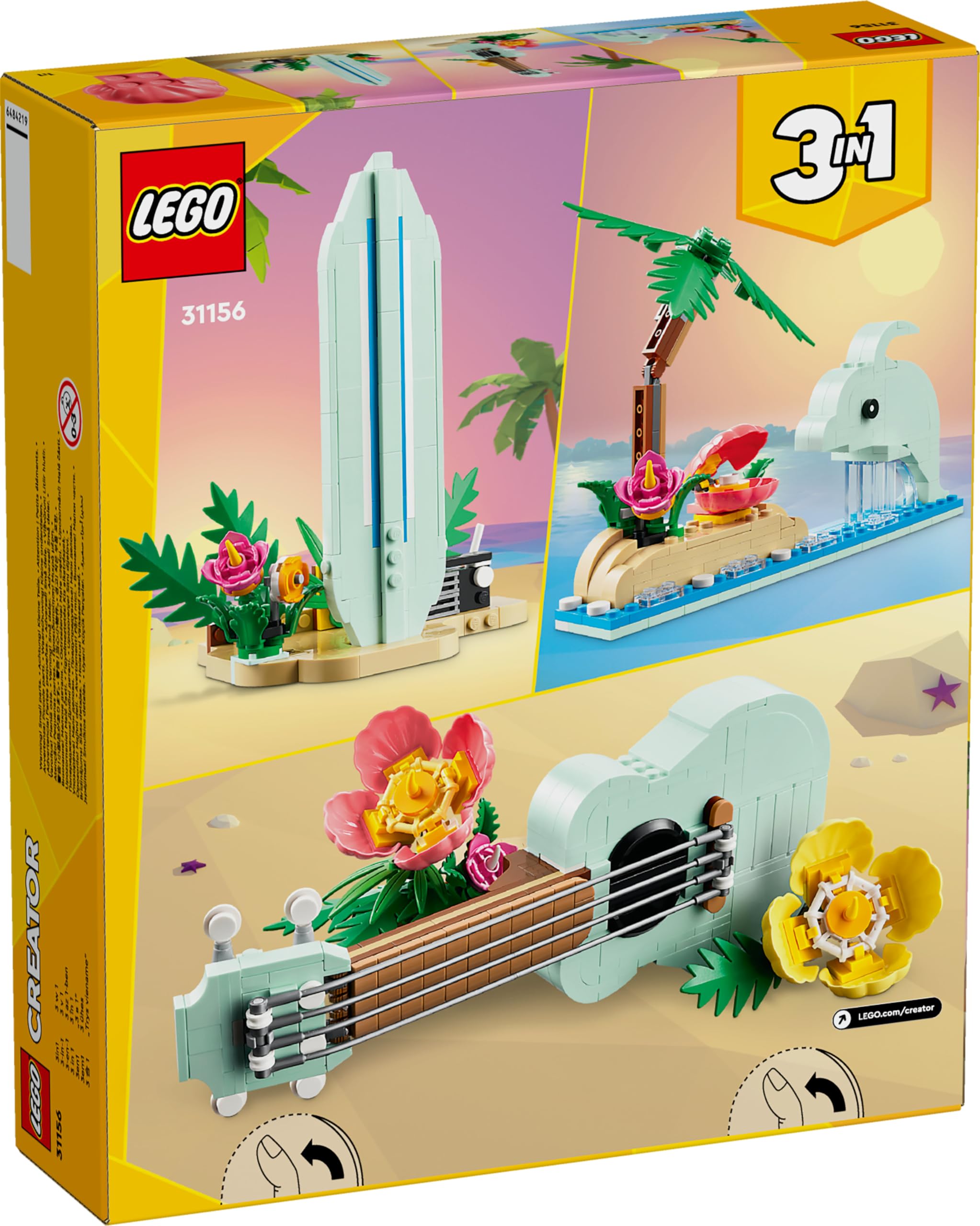 LEGO Creator 3-in-1 31156 - Tropical Ukulele