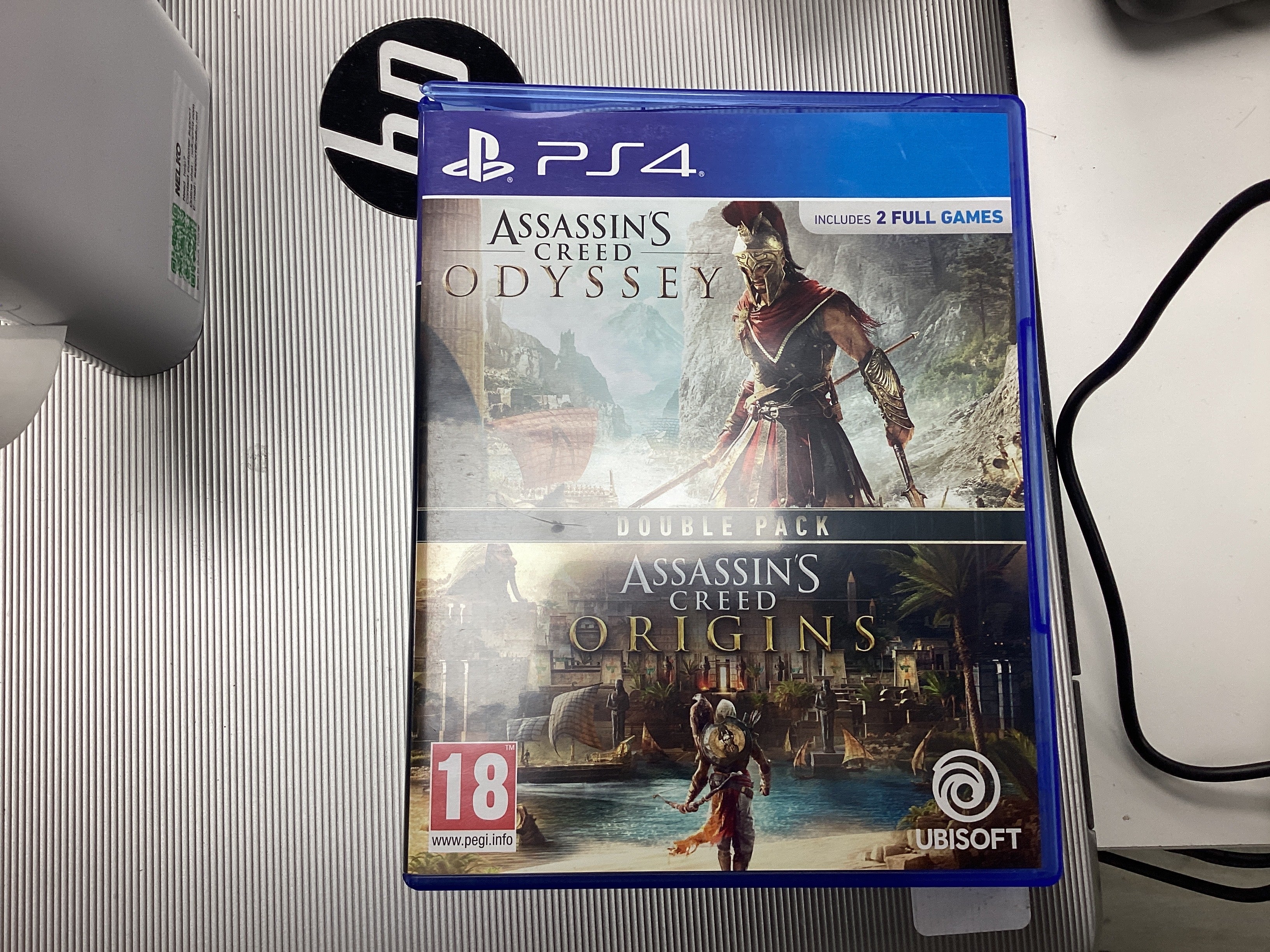 Assassins creed odyssey double pack ps4- pre owned