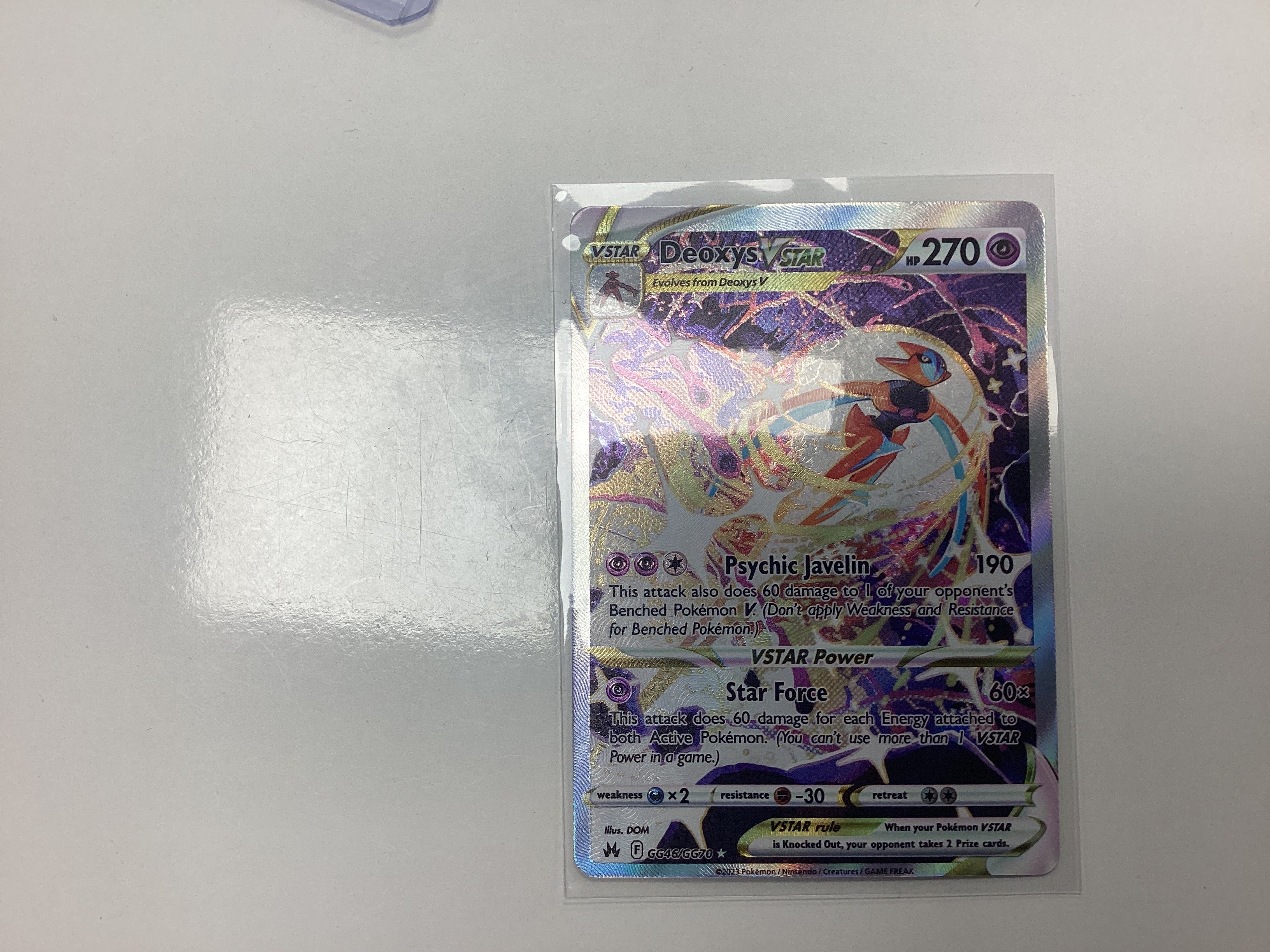 Deoxys Vstar GG46/GG70