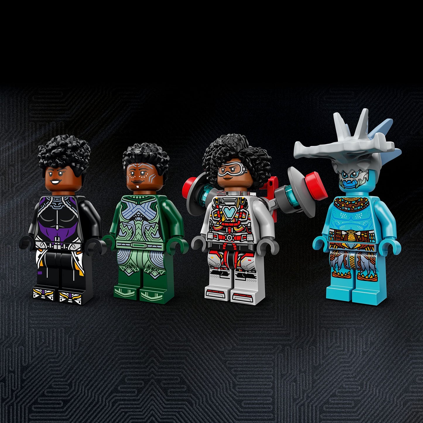 LEGO Marvel Shuri's Sunbird, Black Panther Aircraft Buildable Toy Vehicle for Kids, 76211 Wakanda Forever Set, Avengers Superheroes Gift Idea
