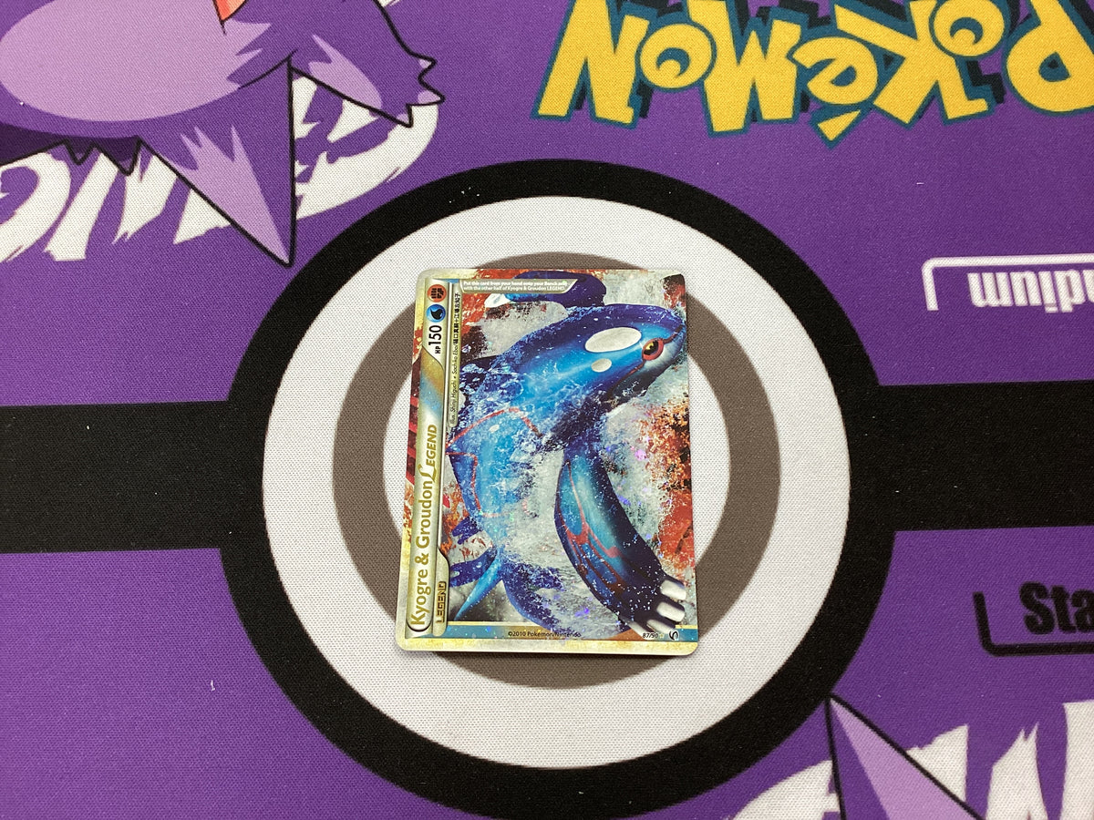 Kyogre & Groudon legend 87/90 LP