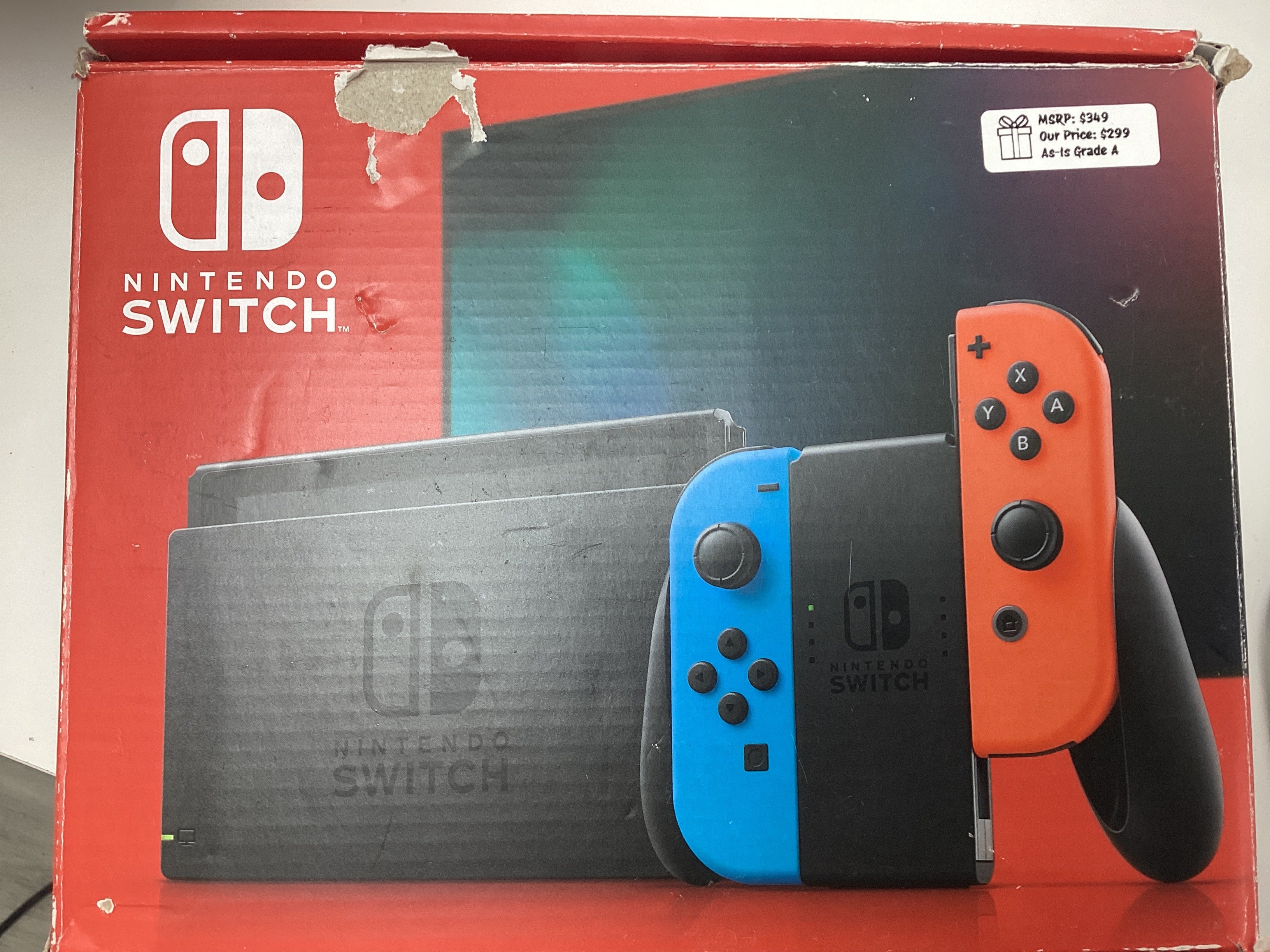 Nintendo Switch Red-Blue Console- Grade A