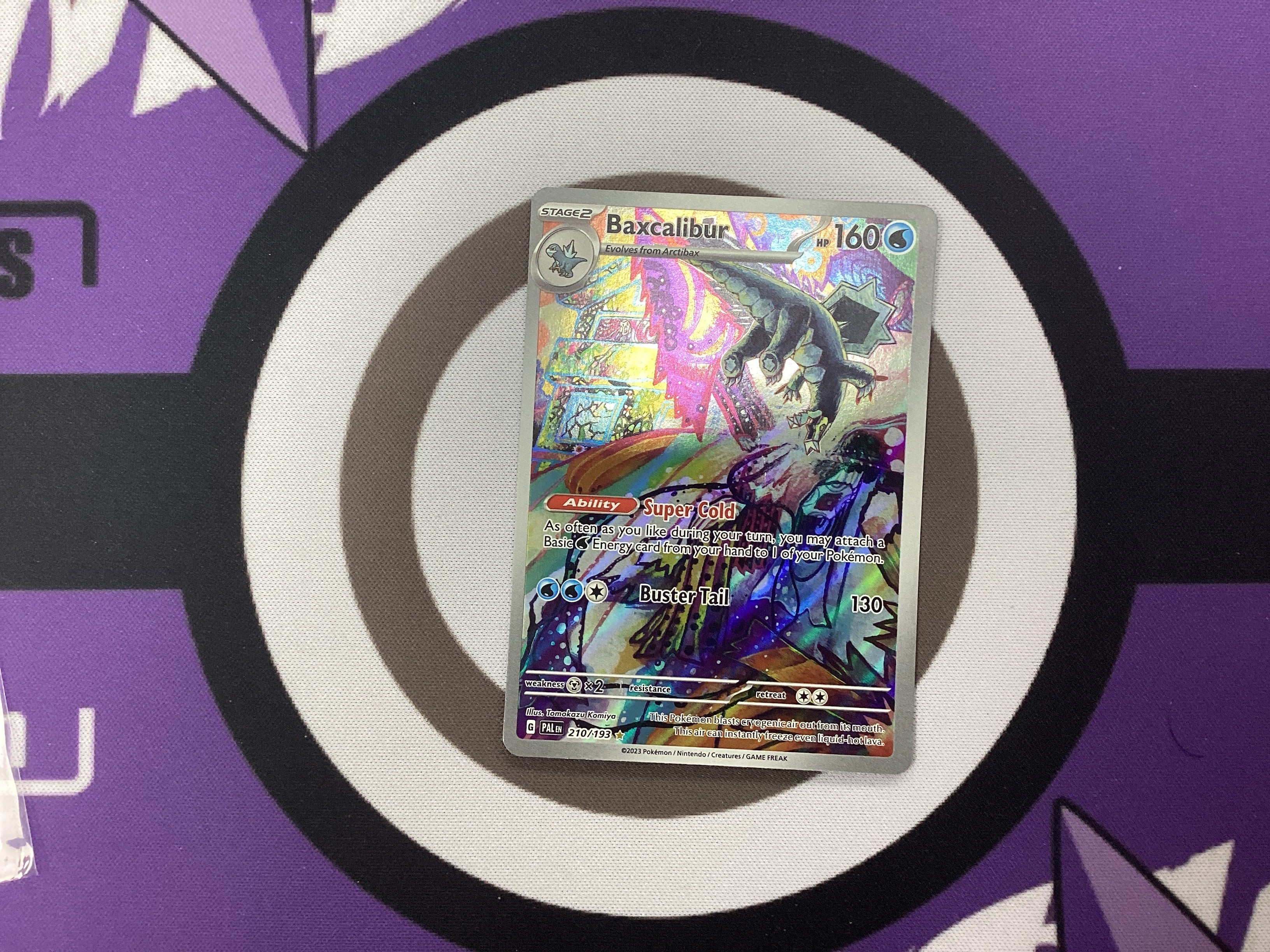 baxcalibur pokemon card value Baxcalibur 210/193 – PokePlay Collectible