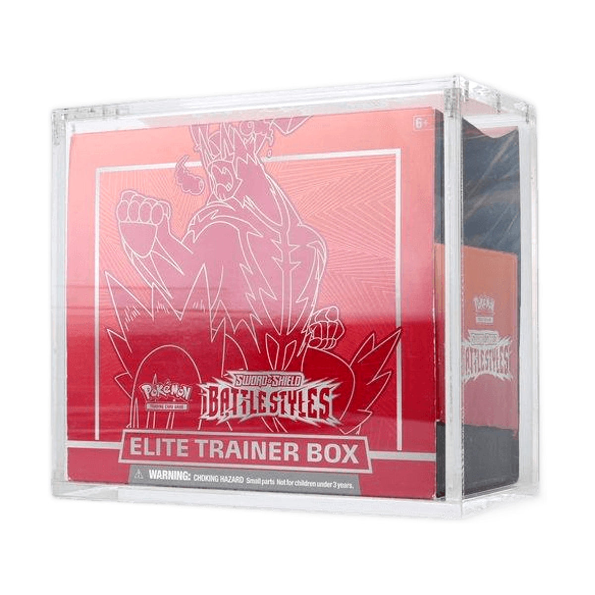 Pokeplay Magnetic Acrylic Case – For Pokemon Elite Trainer Box -UV Resistant, Clear