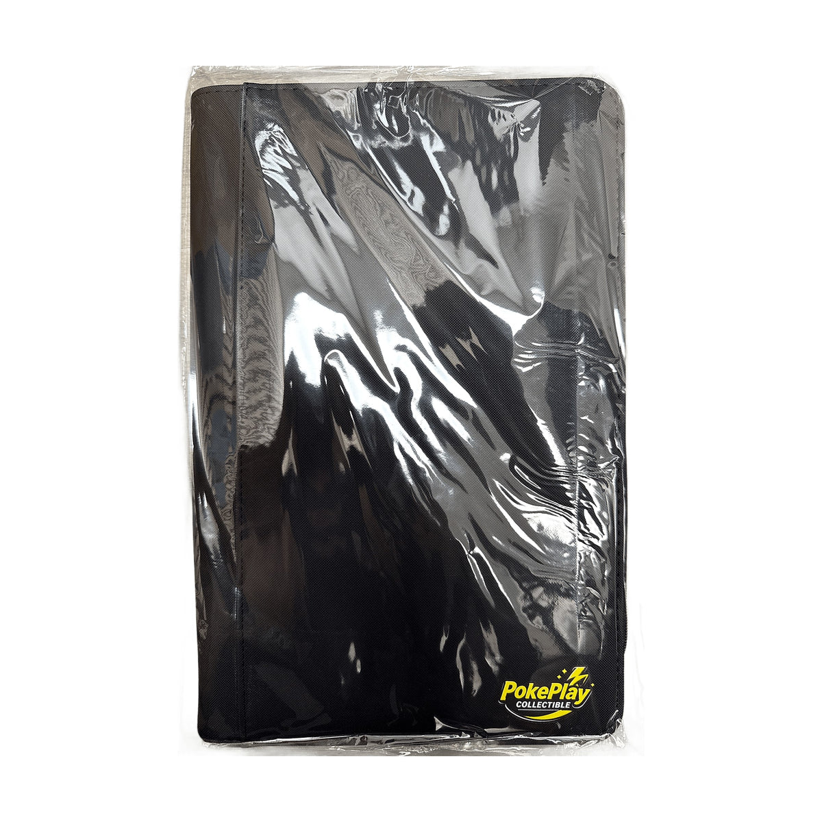 Pokeplay Collectible 4-Pocket Graded Slab Binder – 10 Pages, Black