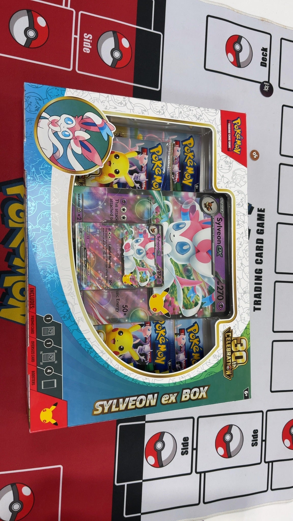 Sylveon ex Box - Pokemon 30th Celebration (New) — trade-in photo