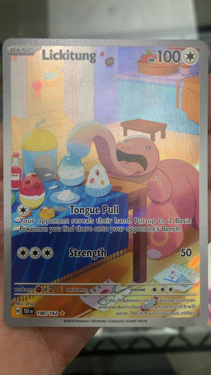 Lickitung - Pokemon Temporal Forces 180 (Near Mint) — trade-in photo