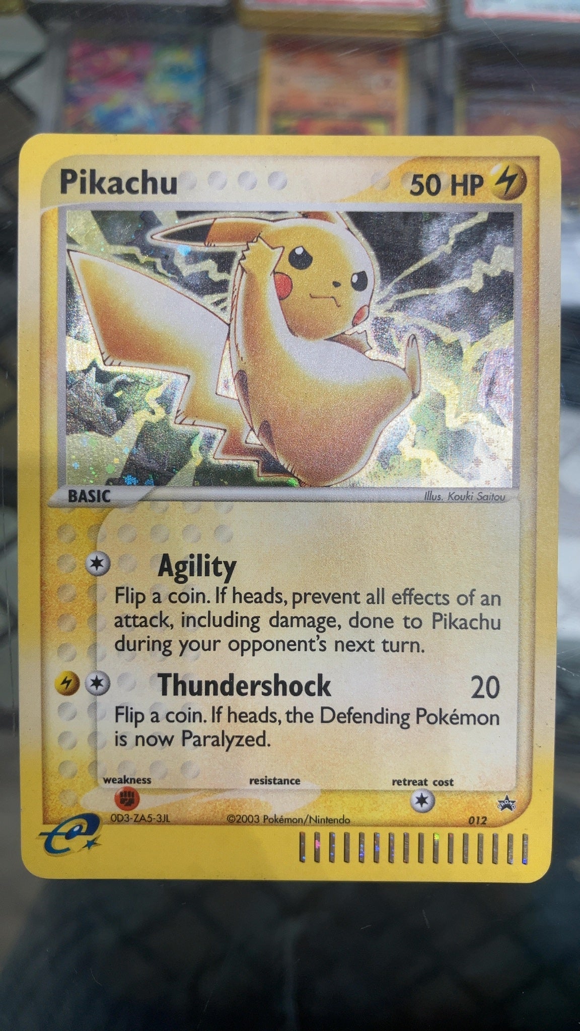 Pikachu [Holo] - Pokemon Promo 12 (Near Mint) — trade-in photo