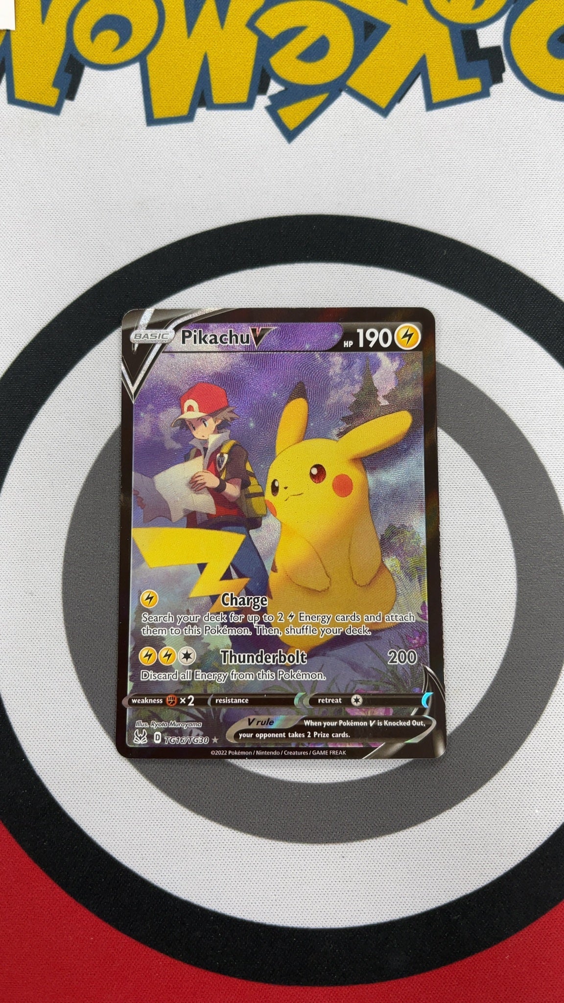 Pikachu V - Pokemon Lost Origin TG16 (Near Mint) — trade-in photo
