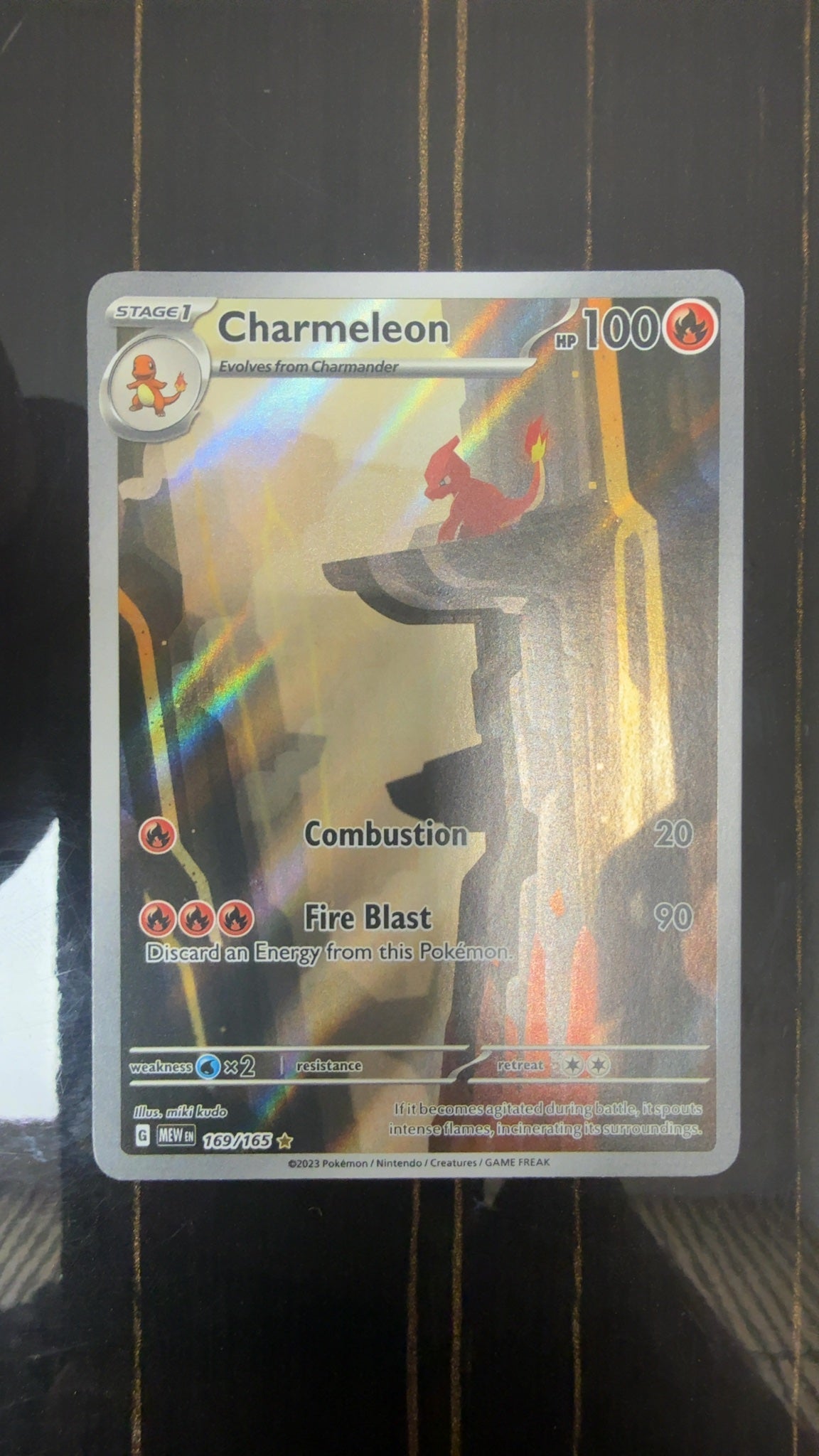 Charmeleon - Pokemon Scarlet & Violet 151 169 (Near Mint) — trade-in photo