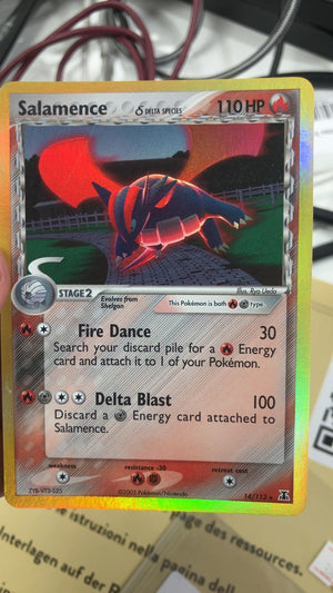 Salamence - Pokemon Delta Species 14 (Near Mint) — trade-in photo