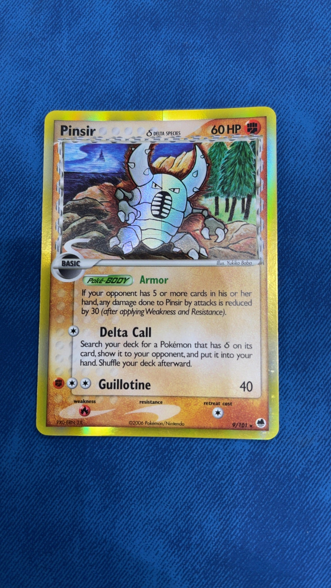 Pinsir - Pokemon Dragon Frontiers 9 (Near Mint) — trade-in photo