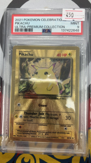 Pikachu [Ultra Premium Collection] - Pokemon Celebrations 58 (GRADED 9) — trade-in photo