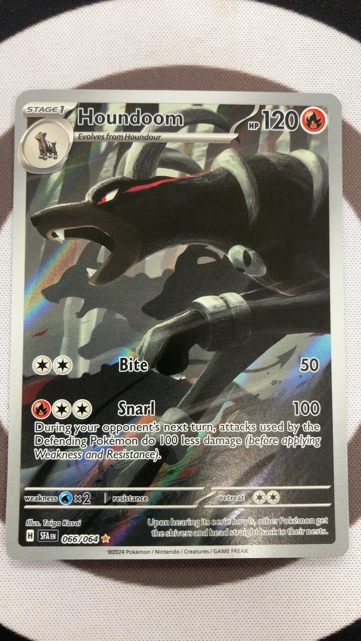 Houndoom - Pokemon Shrouded Fable 66 (Near Mint) — trade-in photo