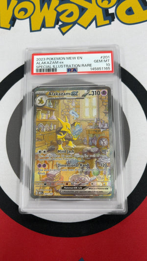 Alakazam ex - Pokemon Scarlet & Violet 151 201 (PSA 10) — trade-in photo