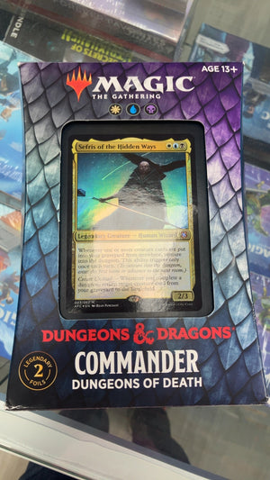 Dungeons of Death Commander Deck - Magic Adventures in the Forgotten Realms Commander (New) — trade-in photo