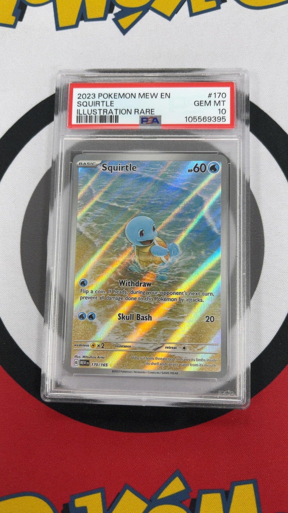 Squirtle - Pokemon Scarlet & Violet 151 170 (PSA 10) — trade-in photo