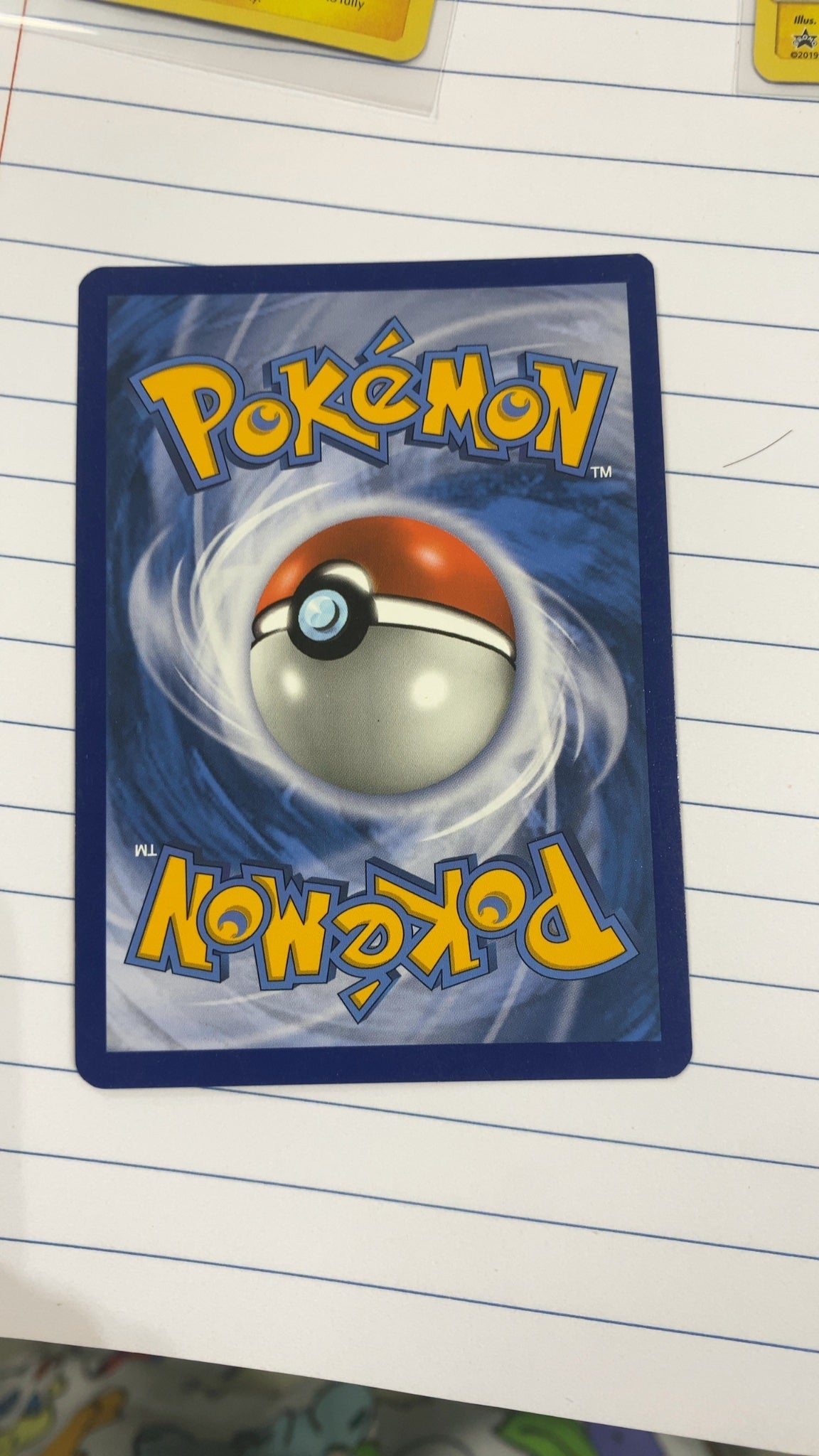 Pikachu - Pokemon Promo SM234 (Near Mint) — trade-in photo (back)