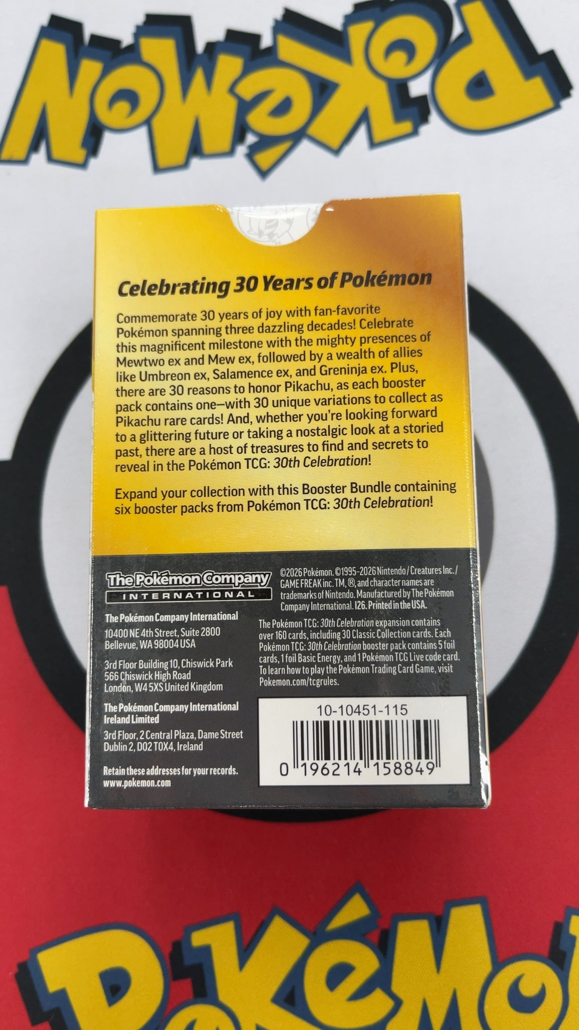 Booster Bundle - Pokemon 30th Celebration (New)