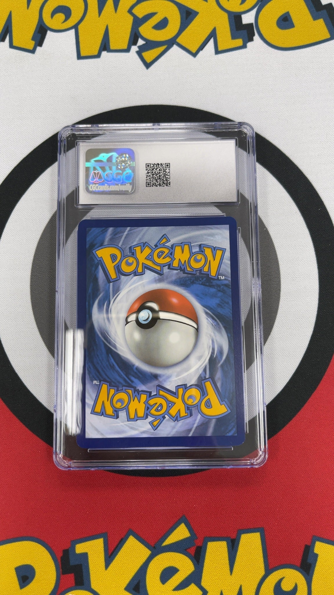 Zapdos ex - Pokemon Scarlet & Violet 151 202 (CGC 10) — trade-in photo (back)