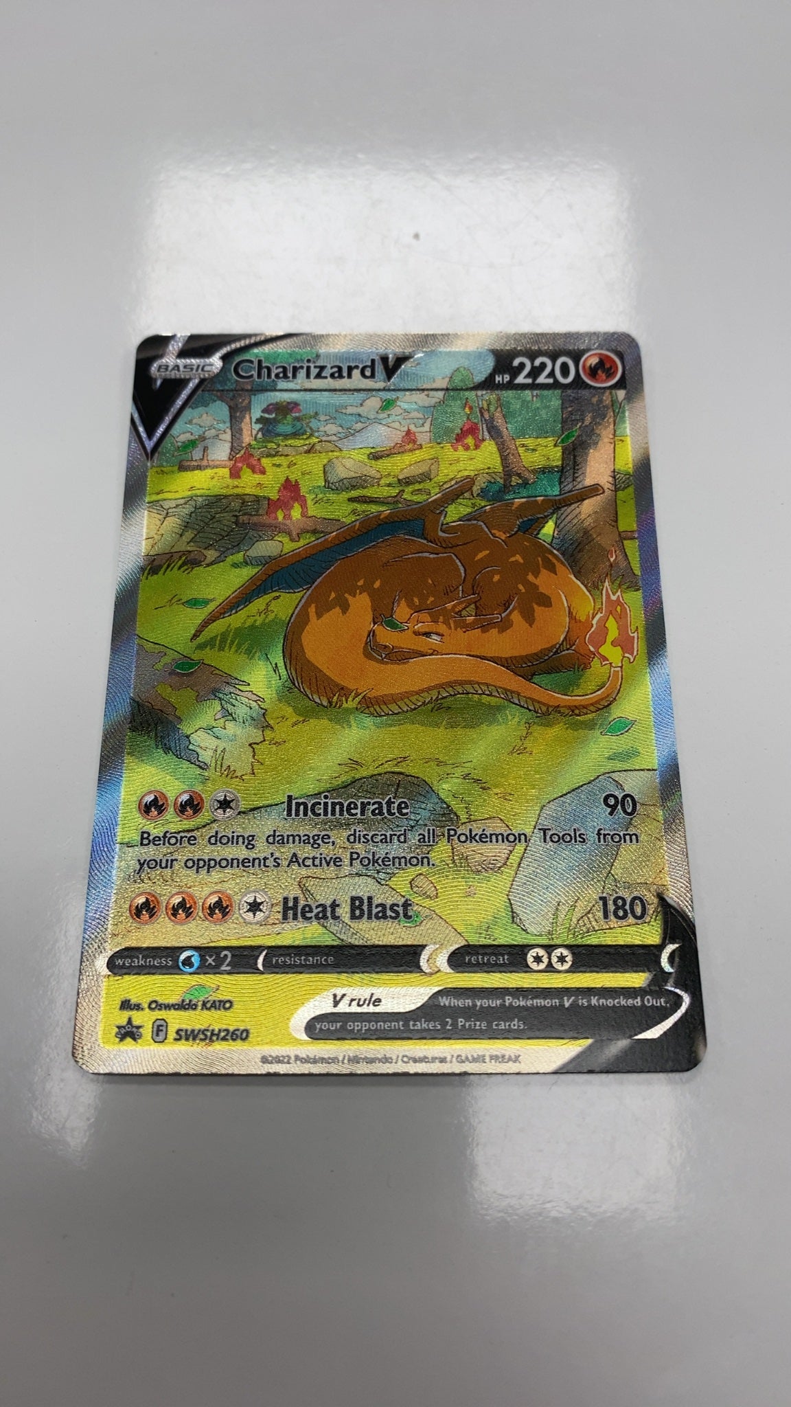 Charizard V - Pokemon Promo SWSH260 (Near Mint) — trade-in photo