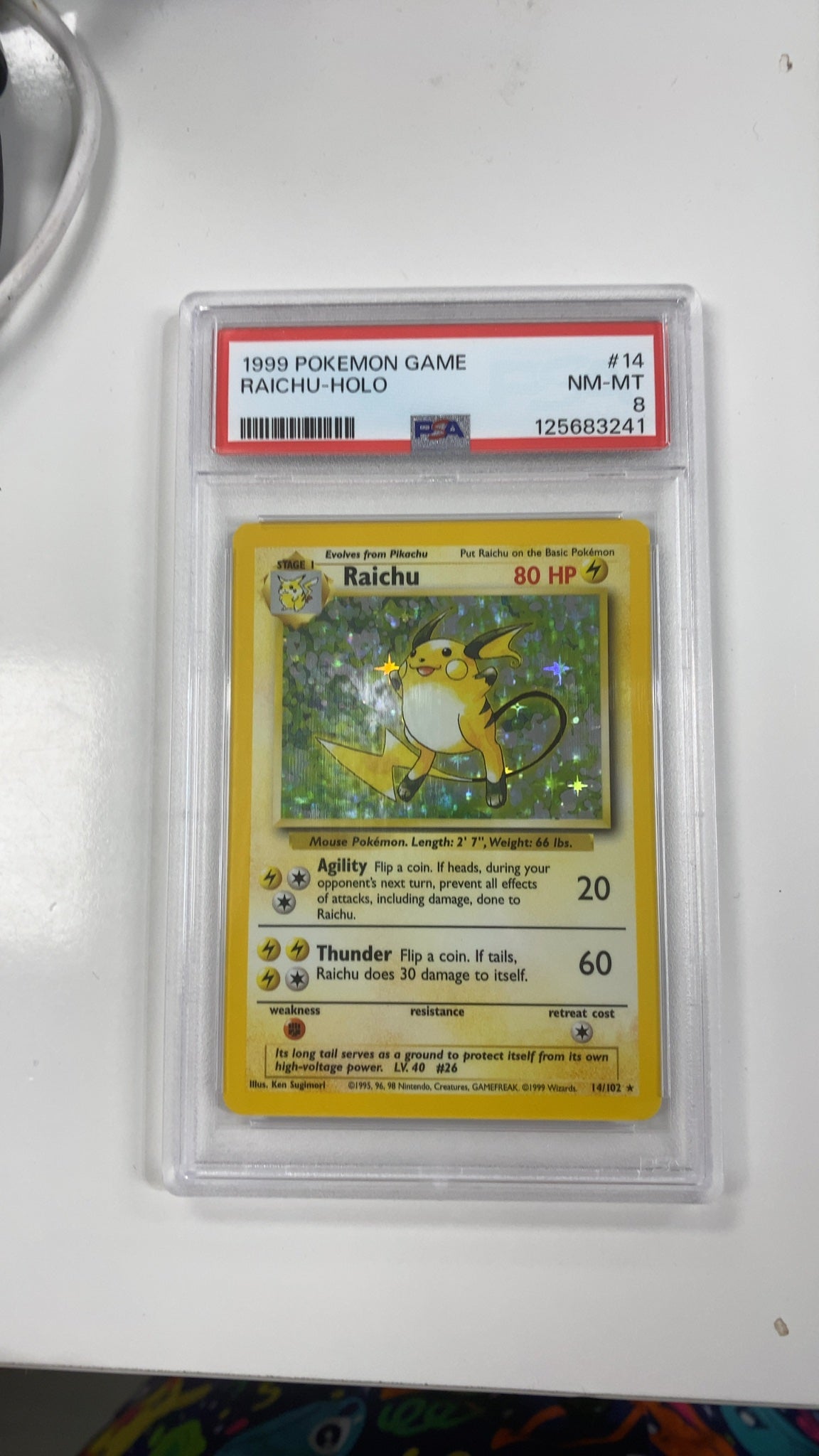 Raichu [1999-2000] - Pokemon Base Set 14 (Near Mint) — trade-in photo
