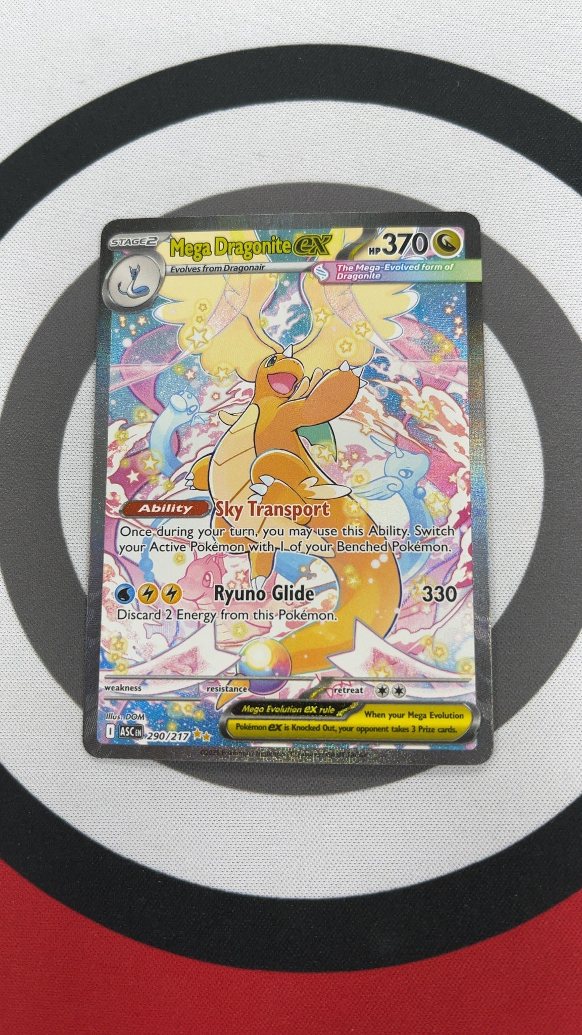 Mega Dragonite ex - Pokemon Ascended Heroes 290 (Near Mint) — trade-in photo