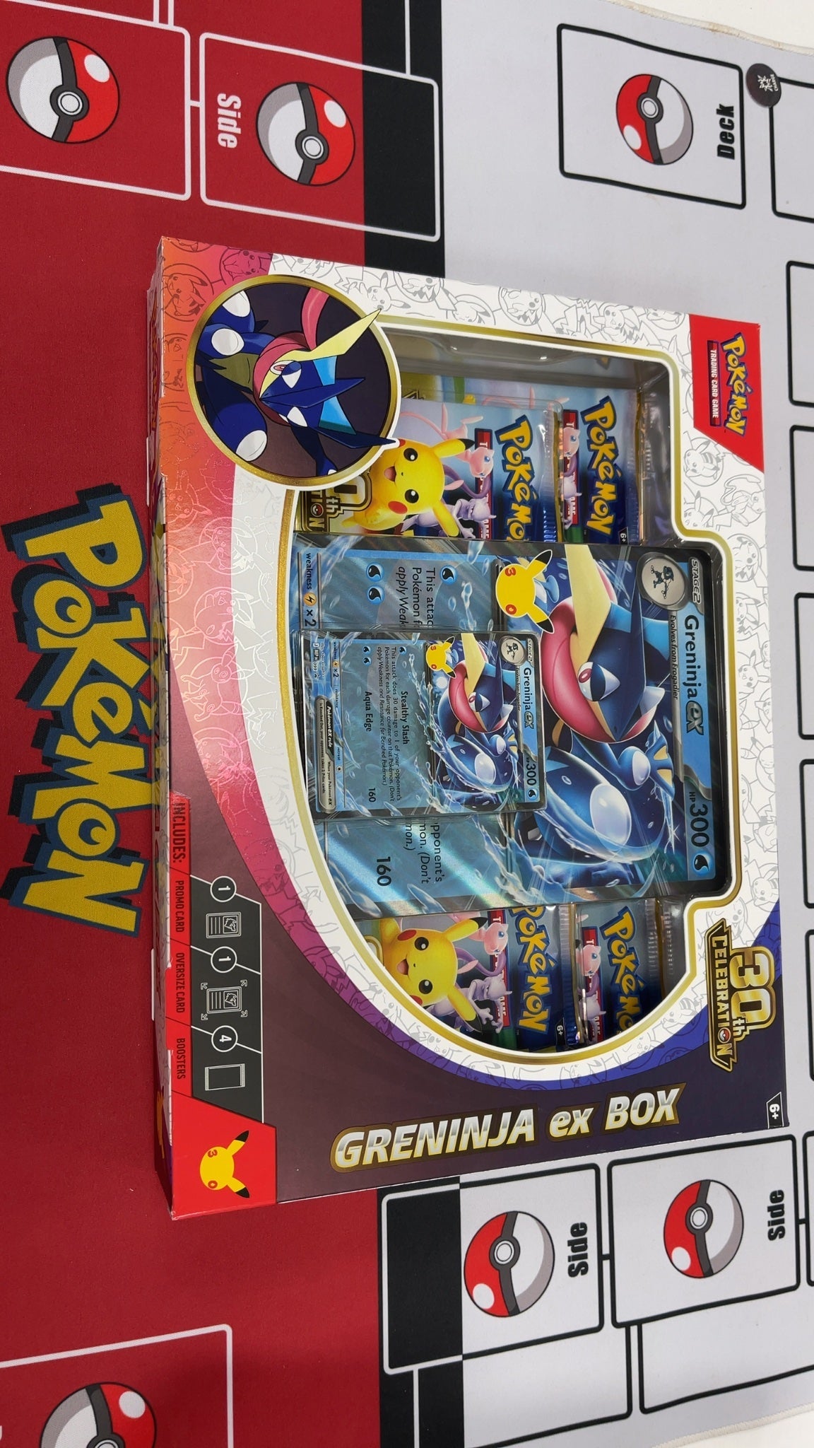 Greninja ex Box - Pokemon 30th Celebration (New) — trade-in photo