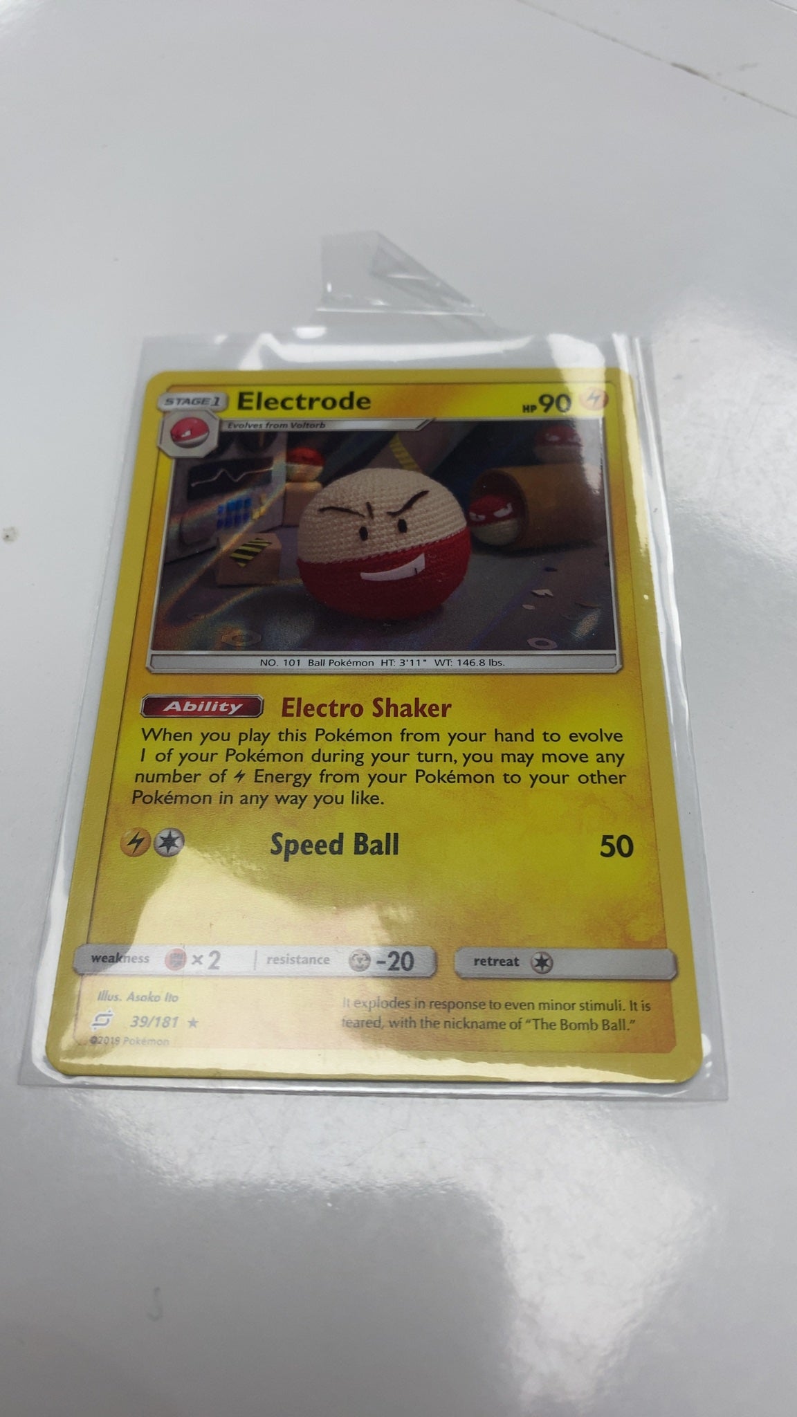 Electrode - Pokemon Team Up 39 (Near Mint) — trade-in photo