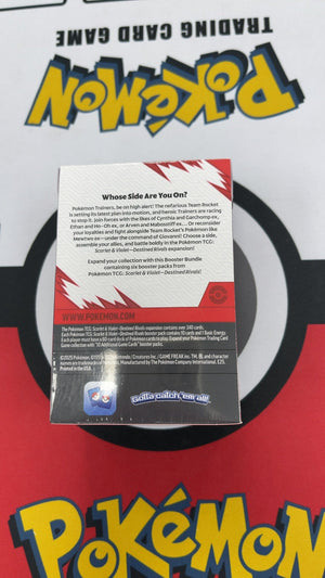 Booster Bundle - Pokemon Destined Rivals (New) — trade-in photo (back)