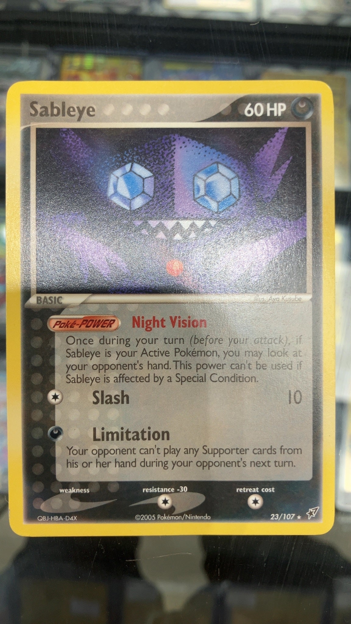 Sableye - Pokemon Deoxys 23 (Lightly Played) — trade-in photo