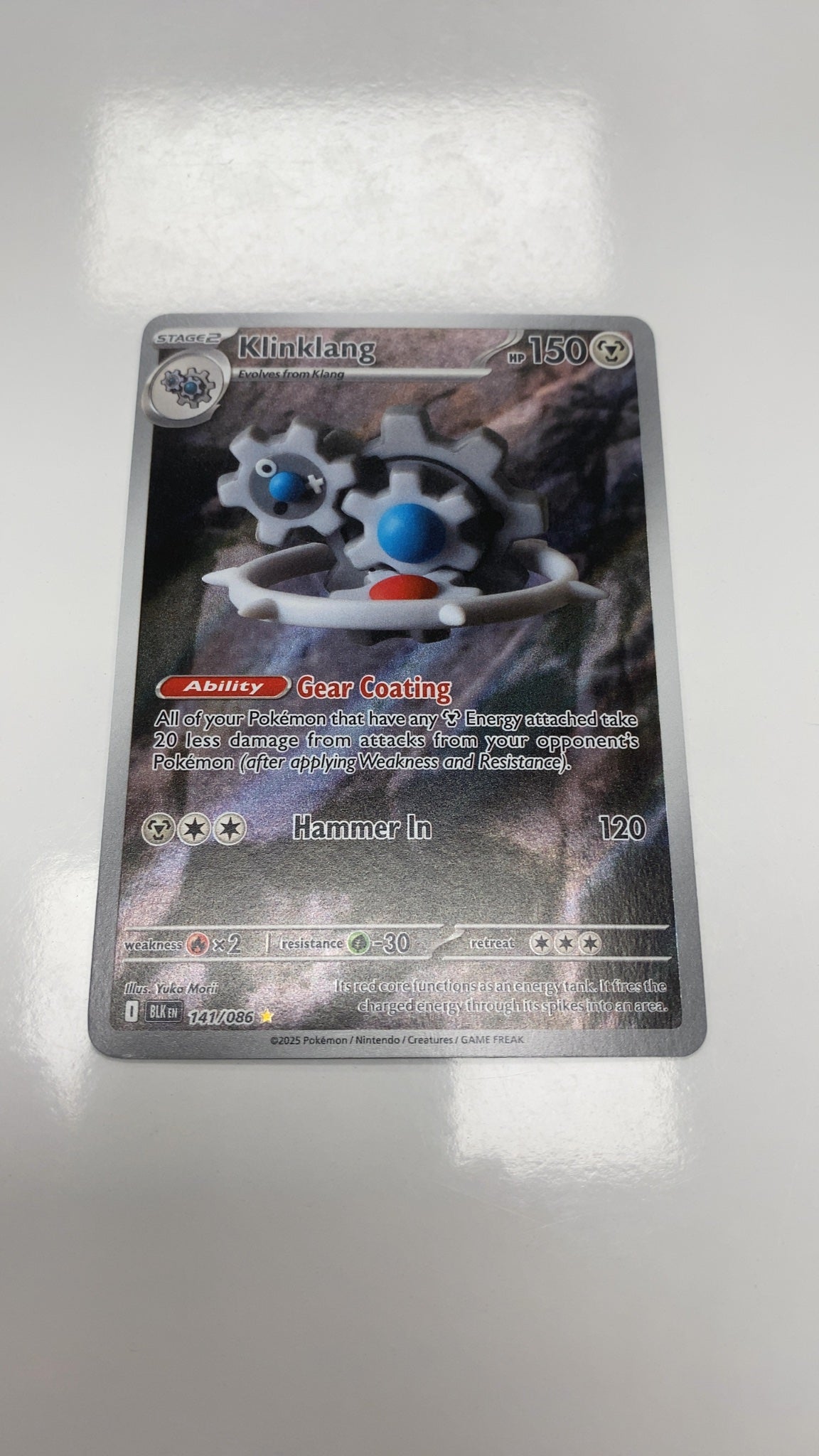 Klinklang - Pokemon Black Bolt 141 (Near Mint) — trade-in photo