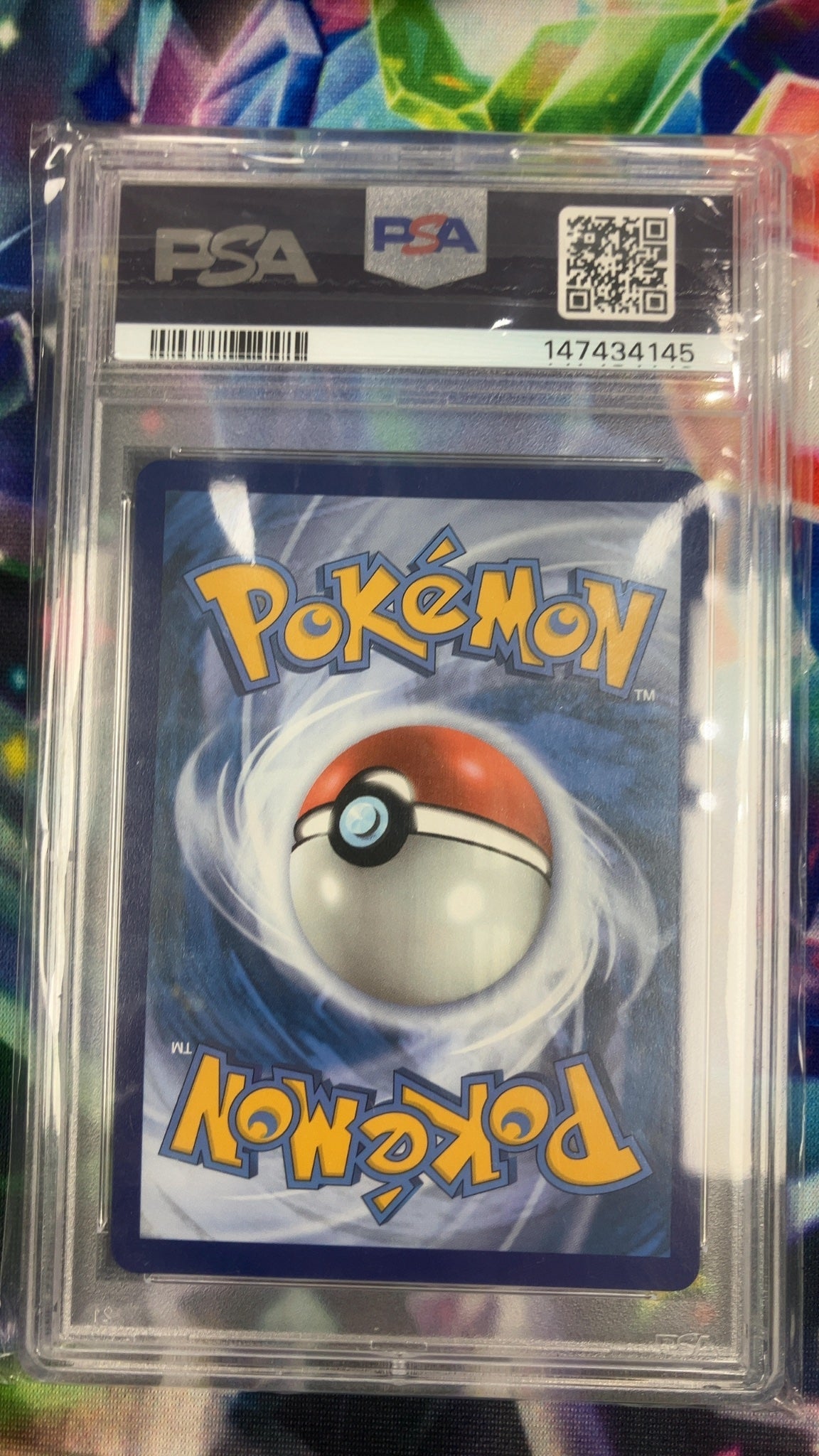 Galarian Zapdos V - Pokemon Brilliant Stars 182 (GRADED 9) — trade-in photo (back)