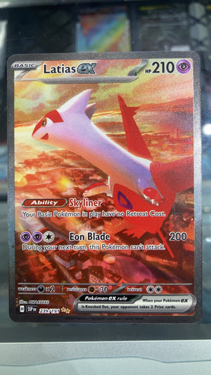Latias ex - Pokemon Surging Sparks 239 (Near Mint) — trade-in photo