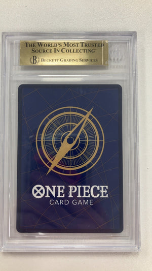 Boa Hancock [Best Selection] ST03-013 - One Piece Starter Deck 3: The Seven Warlords of the Sea (BGS 10) — trade-in photo (back)