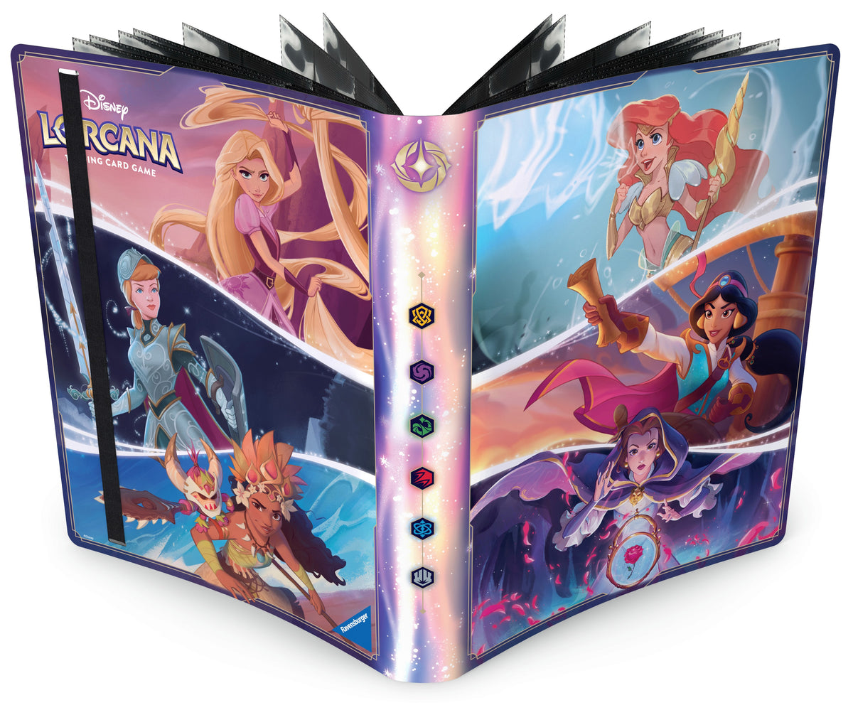 Ravensburger Disney Lorcana Tcg Portfolio Set 9 Fabled - Holds Up To 252 Cards -