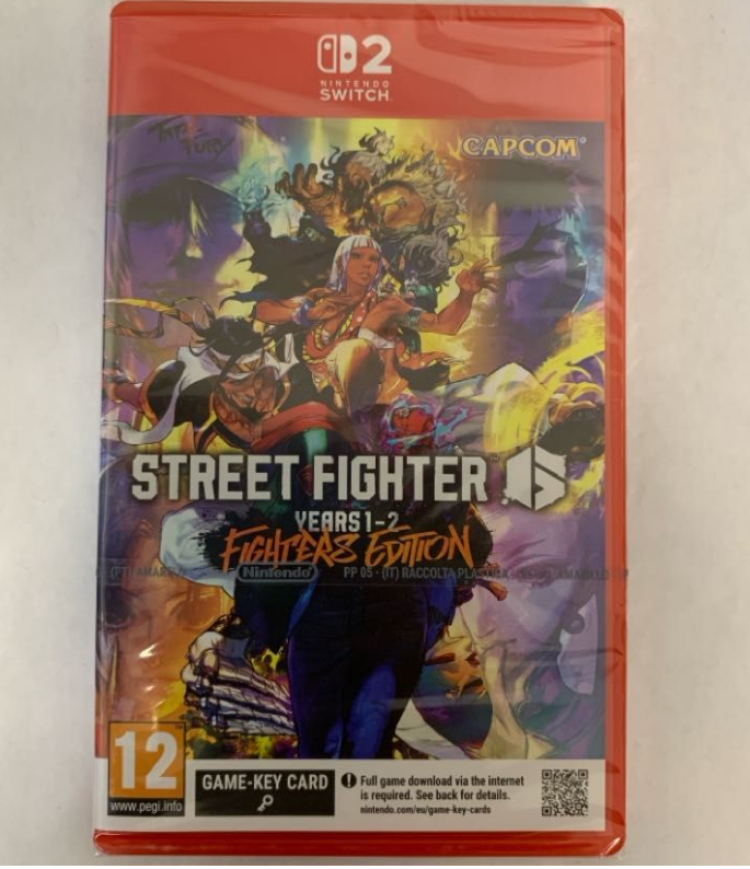 STREET FIGHTER 6 YEAR 1-2  FIGHTERS EDITION SW2 EU Version