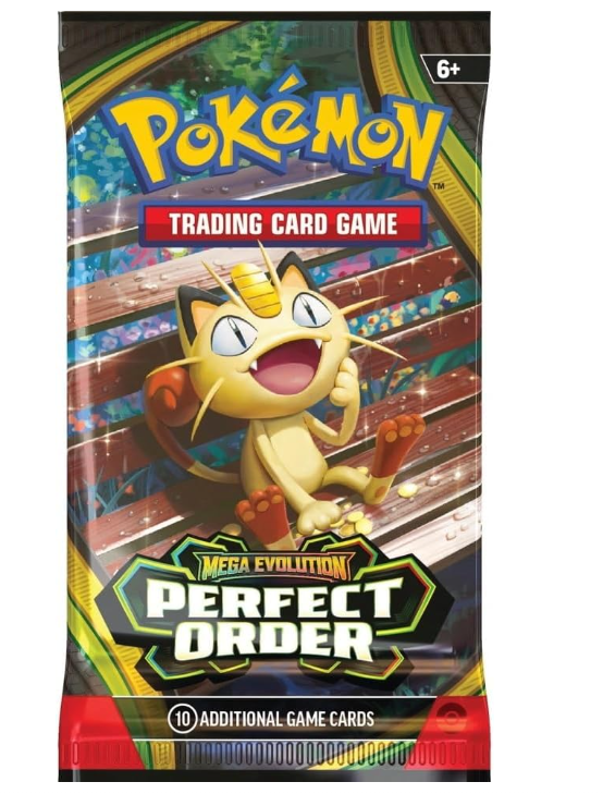Pokémon TCG: Mega Evolution - Perfect Order - Booster Pack- 10 Cards
